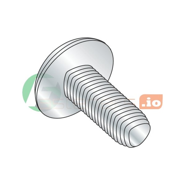 Newport Fasteners Thread Forming Screw, #6-32 x 1/4 in, Zinc Plated Steel Truss Head Phillips Drive, 10000 PK 366755 - main